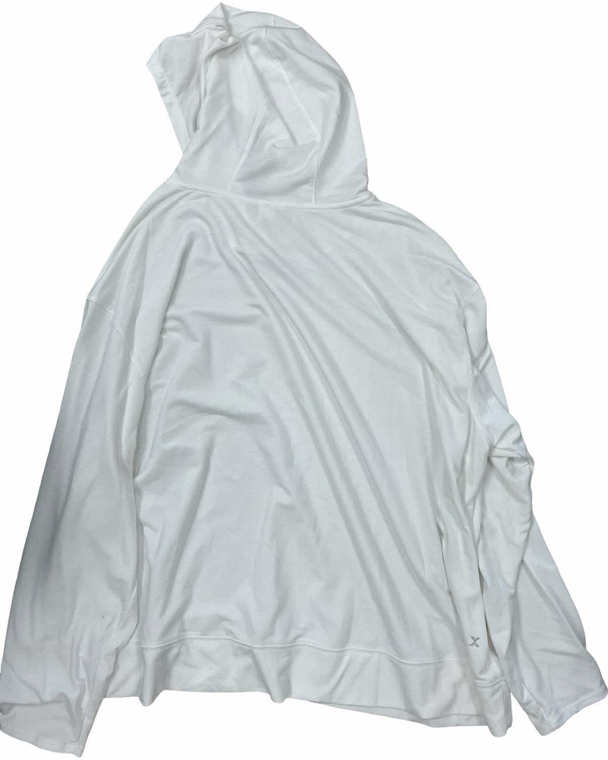 Athletic Top Ls Collar By Xersion In White, Size:3X