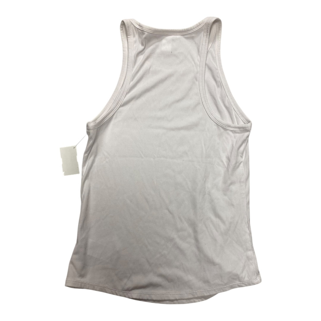 Athletic Tank Top By Athleta In White, Size:M
