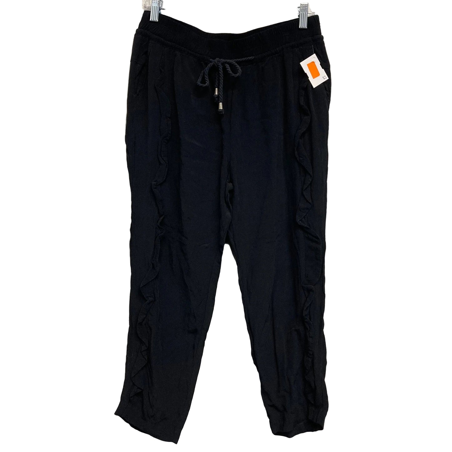 Pants Cropped By Anthropologie In Black, Size:8