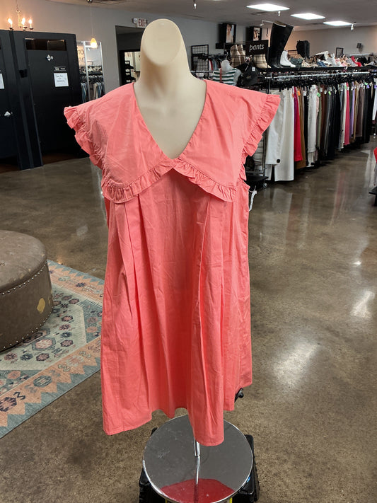 Dress Casual Short By English Factory In Orange, Size:M