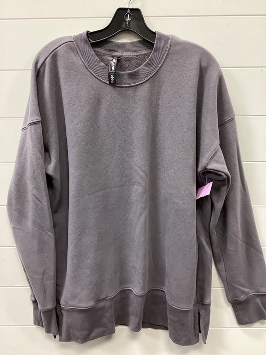 Sweatshirt Crewneck By Kirkland In Grey, Size:L