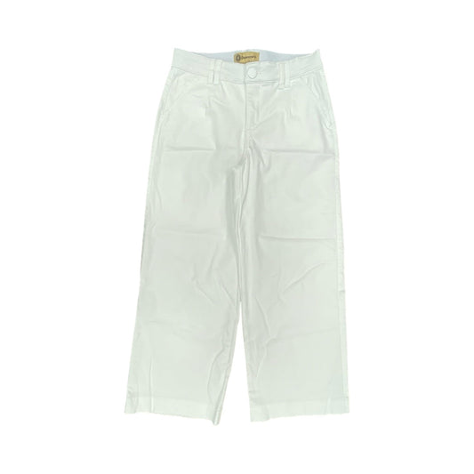 Jeans Straight By Democracy In White Denim, Size:4