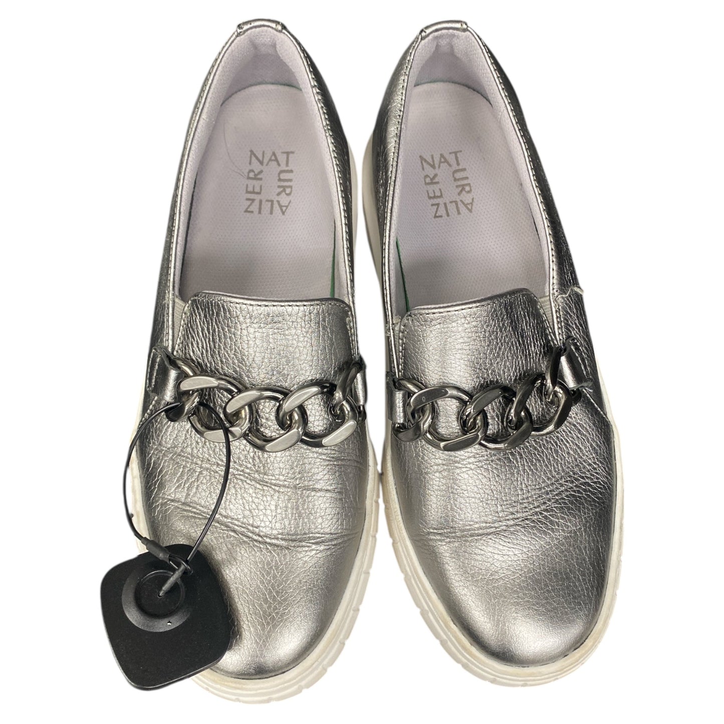 Shoes Sneakers By Naturalizer In Silver, Size:9