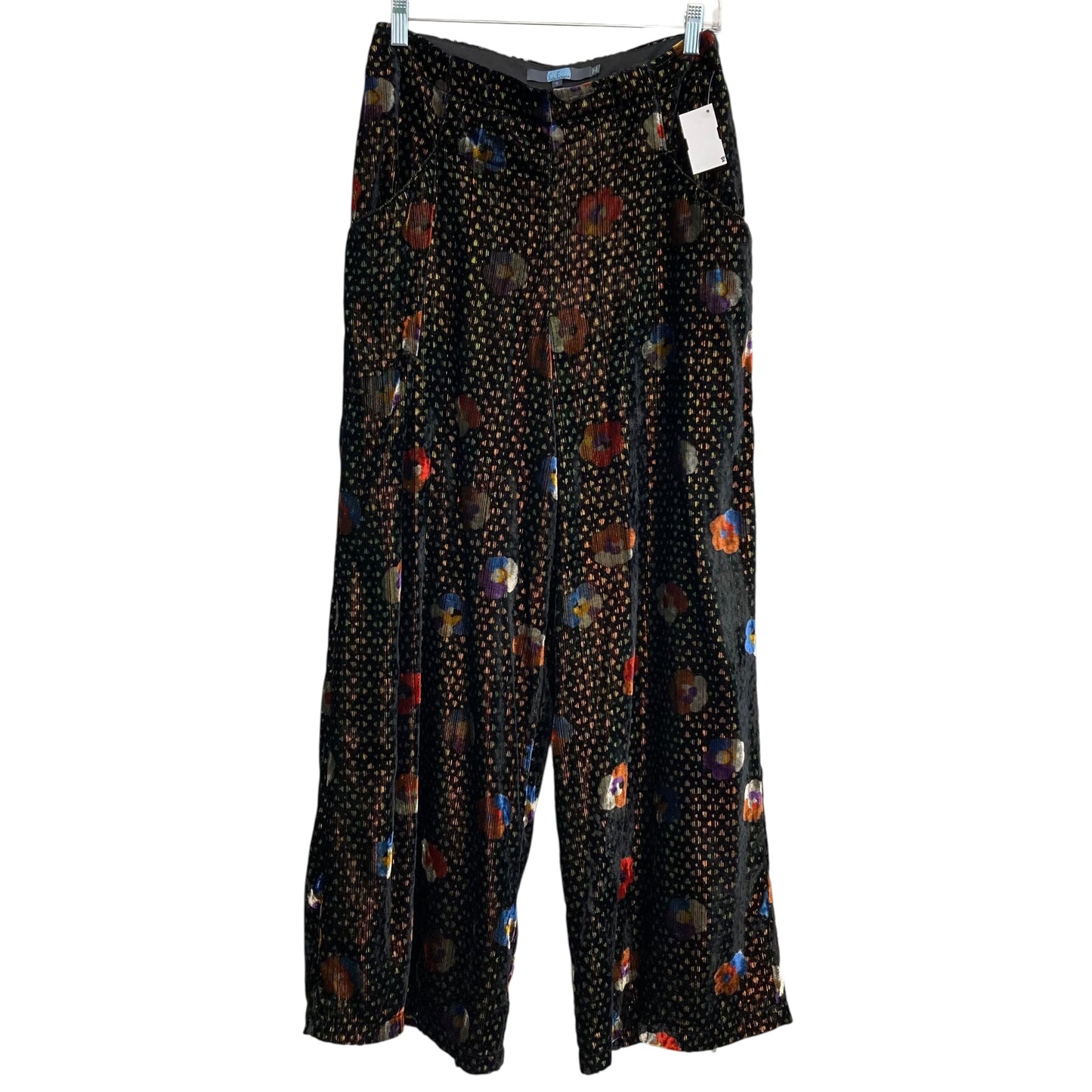 Pants Wide Leg By Eva Franco In Black, Size:6