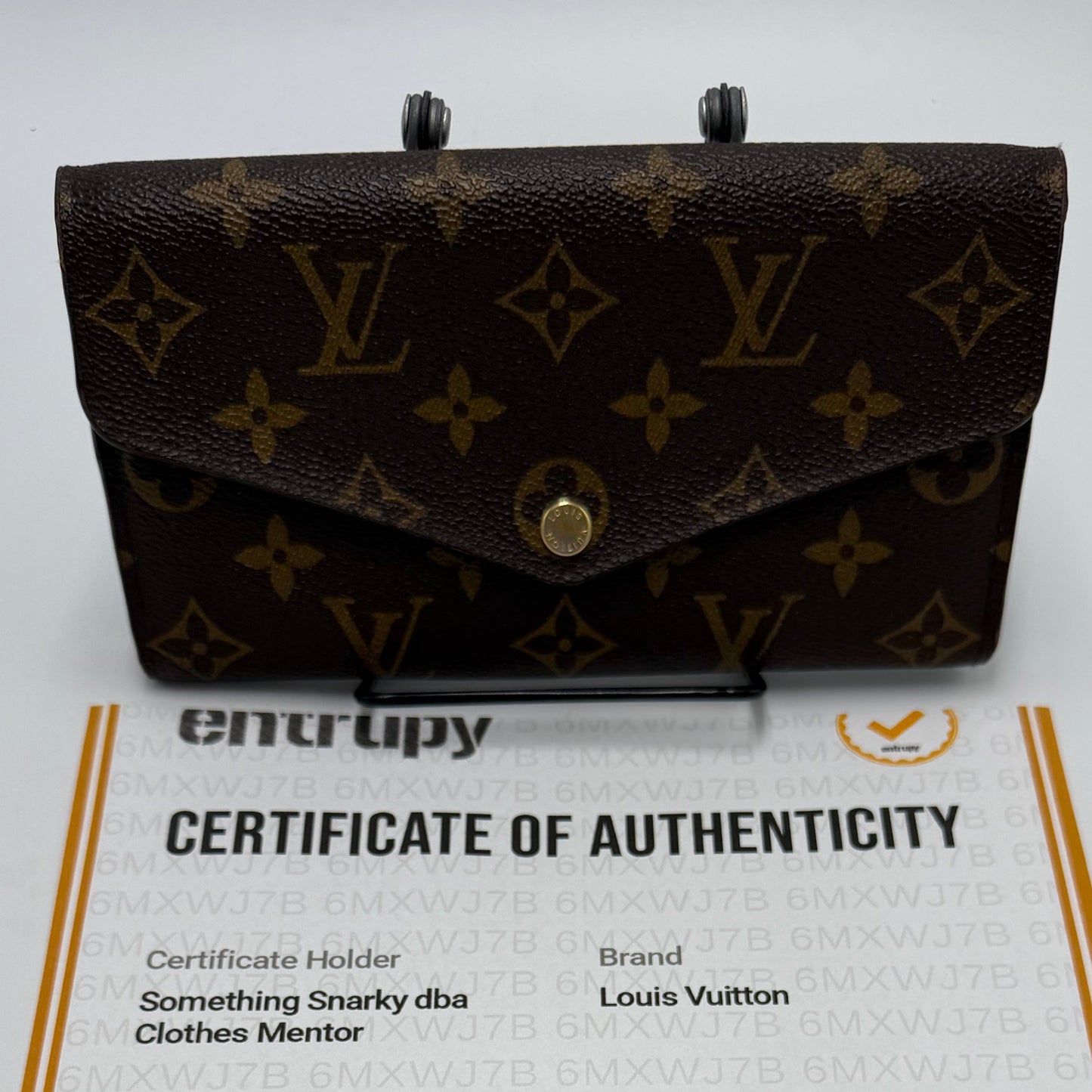 Louis Vuitton Monogram Sarah Luxury Wallet