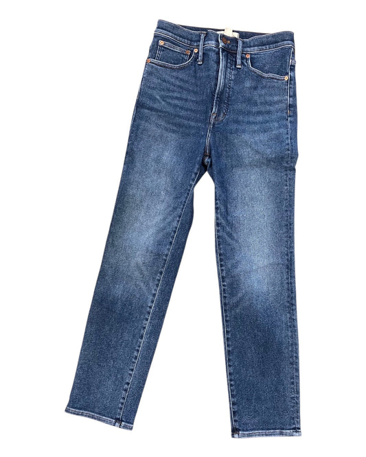 Jeans Straight By Madewell In Blue Denim, Size:6