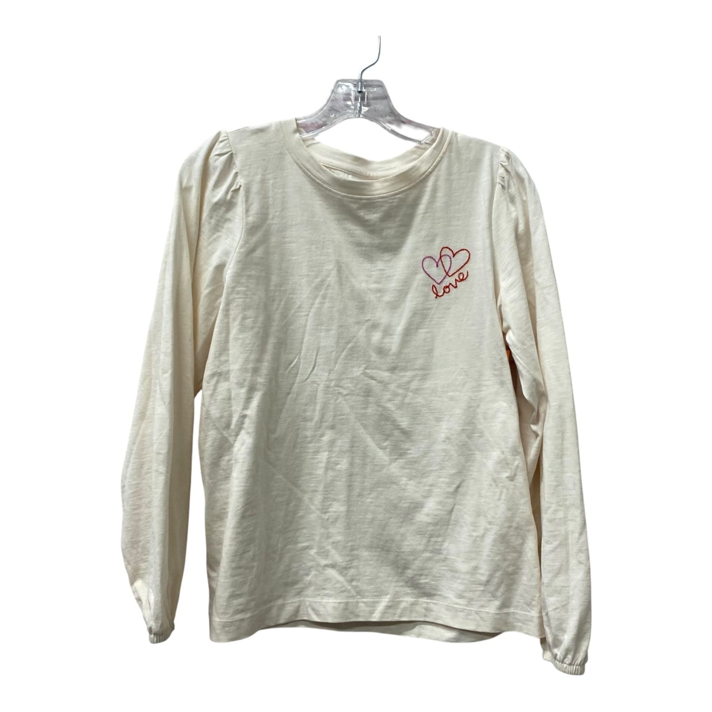 Top Ls By Loft In Beige, Size:M