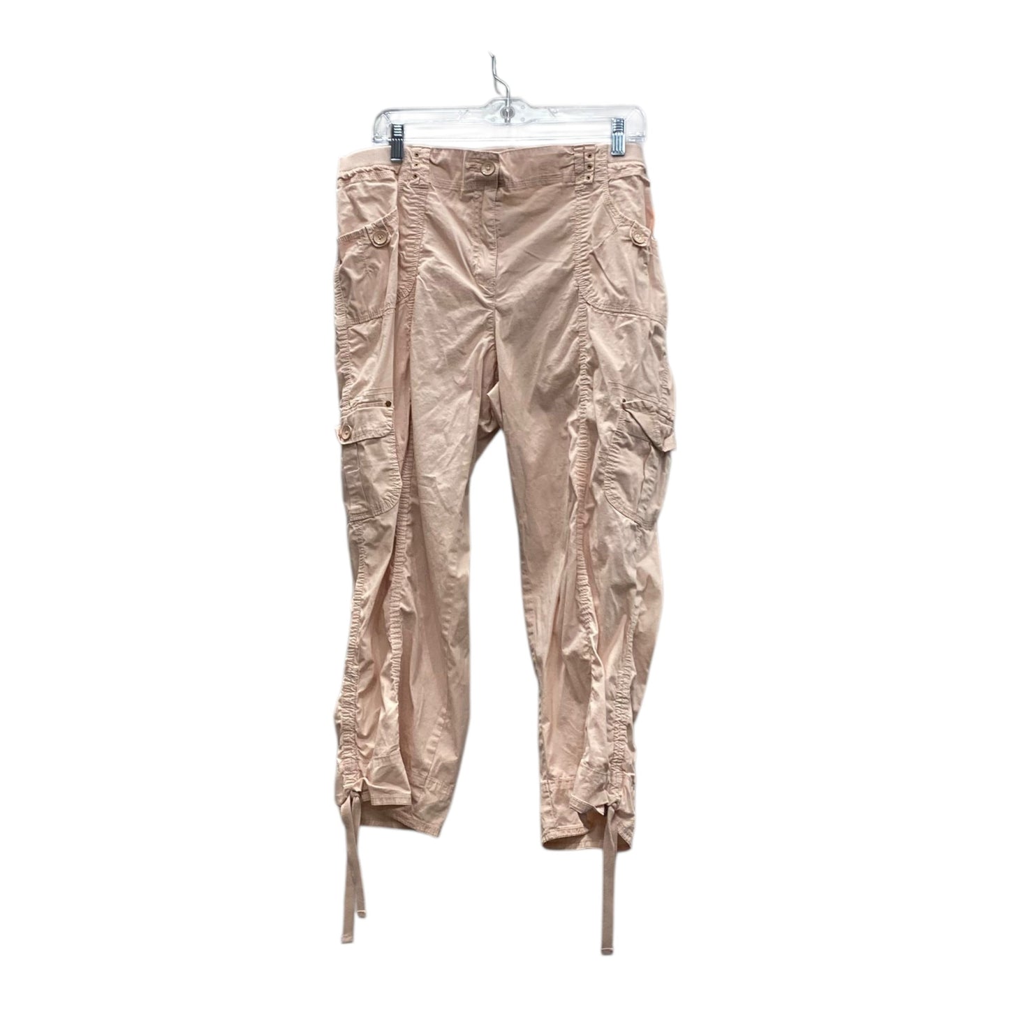 Capris By Chicos In Peach, Size:14