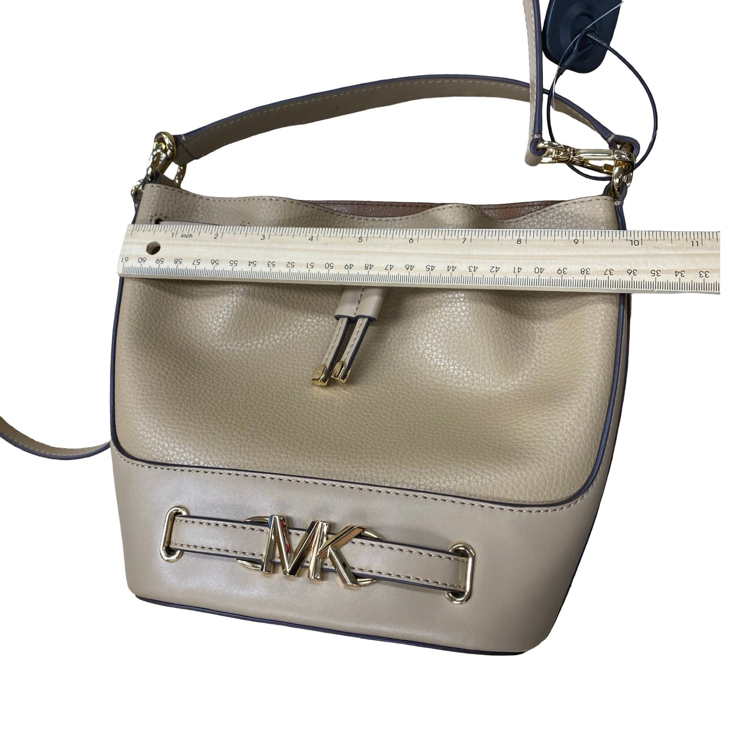 Handbag Designer By Michael Kors In Brown, Size:Medium