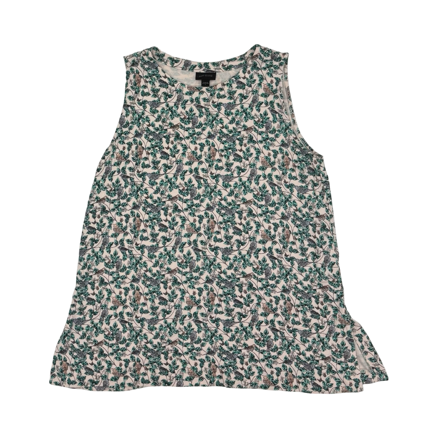 Top Sleeveless By J. Jill In Green, Size:L