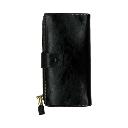 Wallet By Clothes Mentor In Black, Size:Large