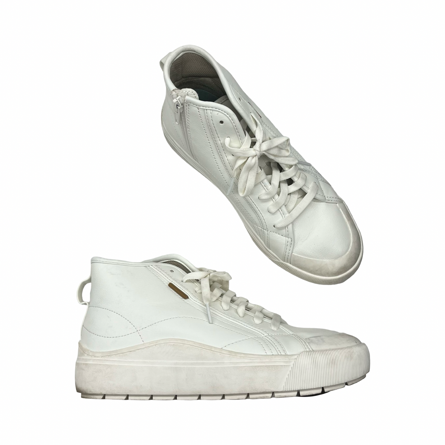 Shoes Sneakers By Dr Scholls In White, Size:8.5