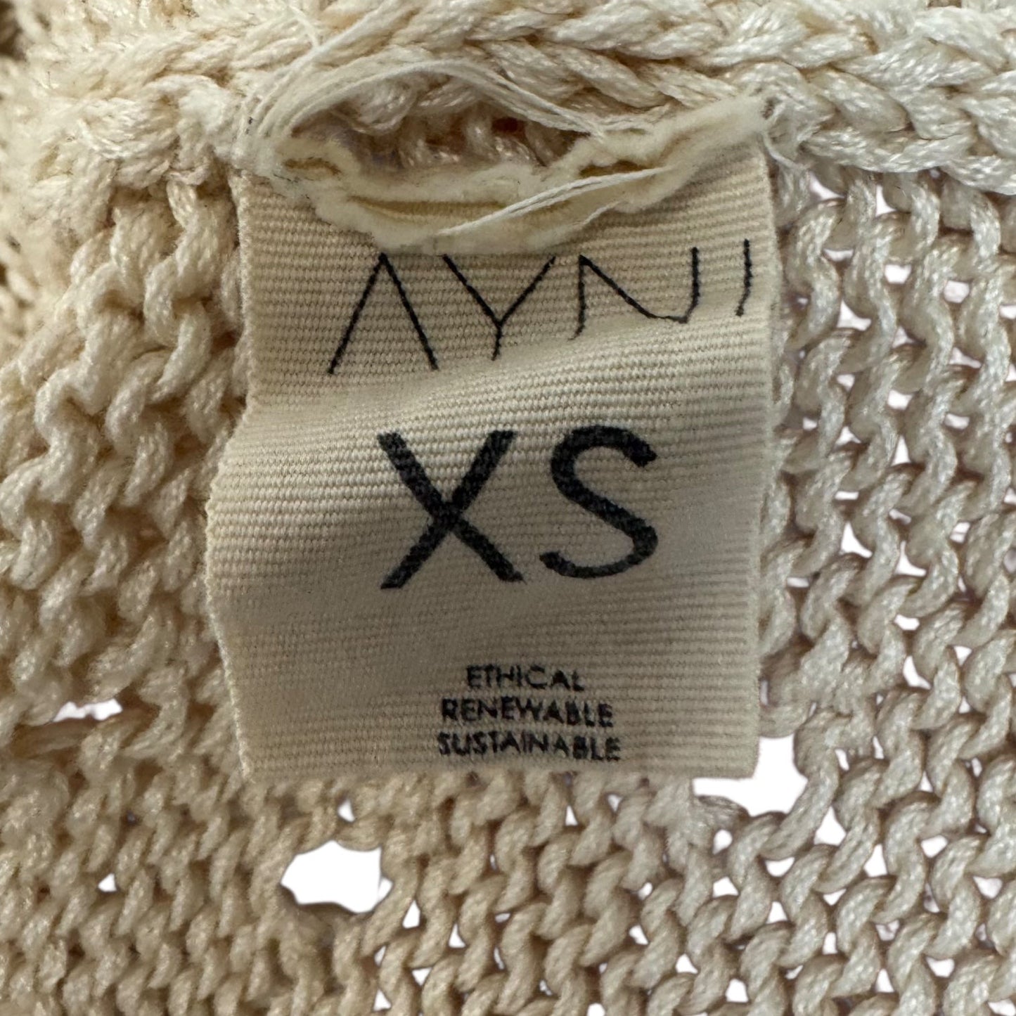 Sweater By Ayni In Cream, Size: XS