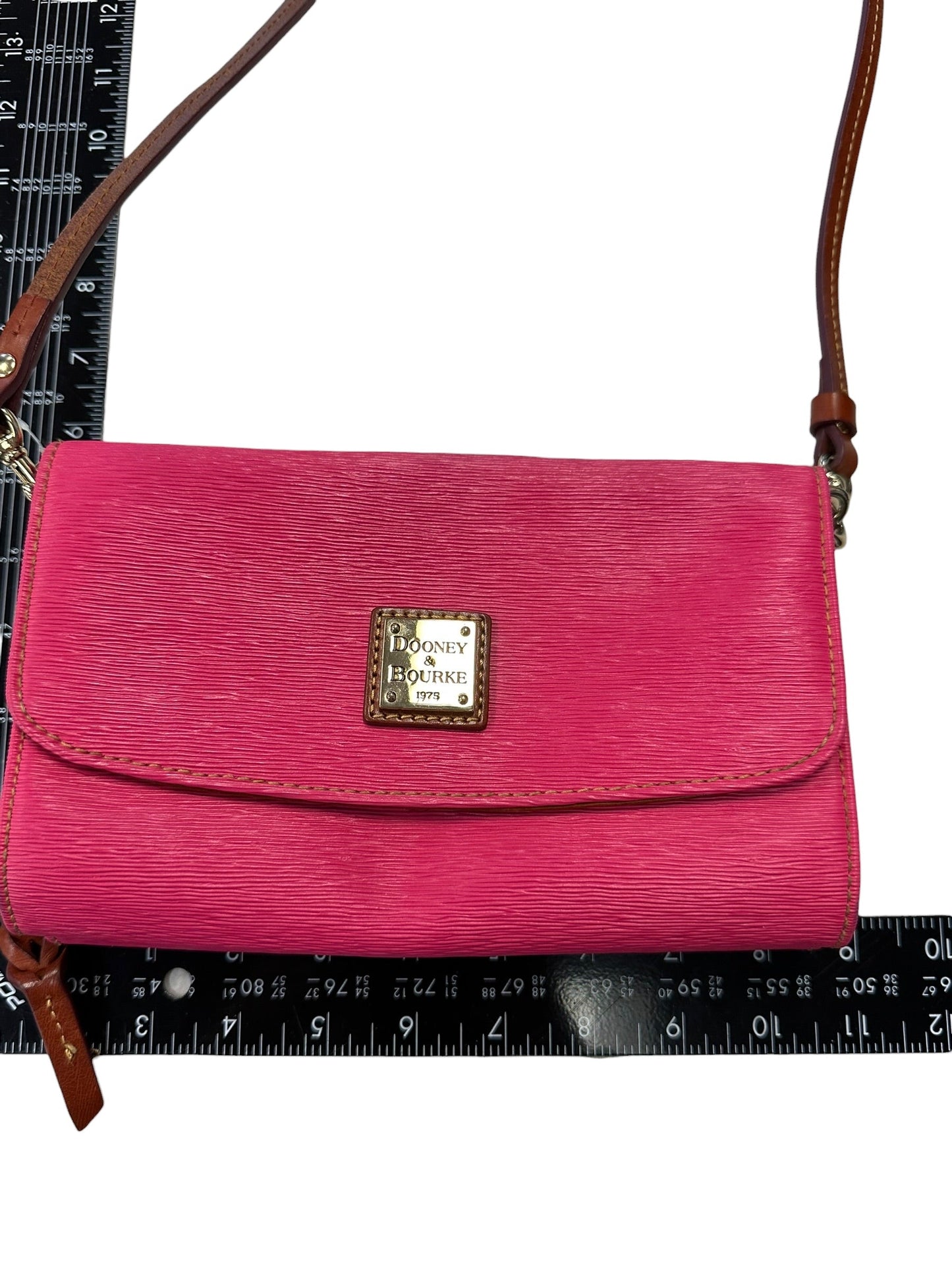 Crossbody Designer By Dooney And Bourke In Pink, Size:Small