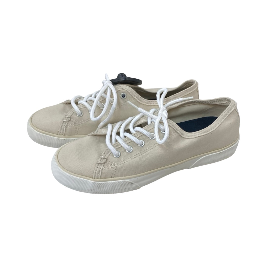 Shoes Flats By Sperry In Cream, Size:7