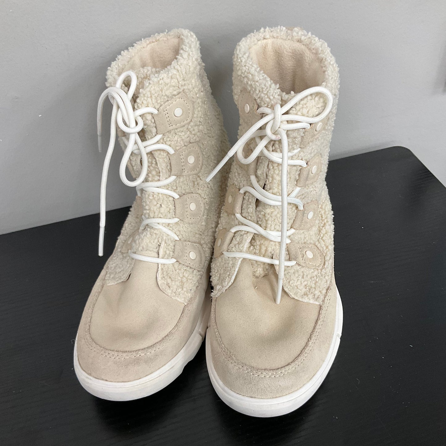 BOOTS SNOW by SOREL In CREAM, Size: 8.5