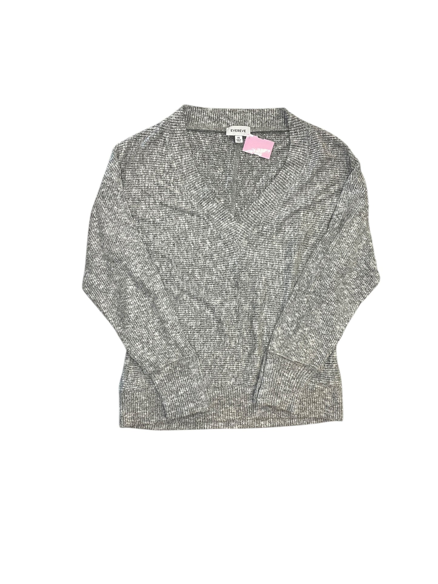 Top Ls By Evereve In Grey, Size:Xs