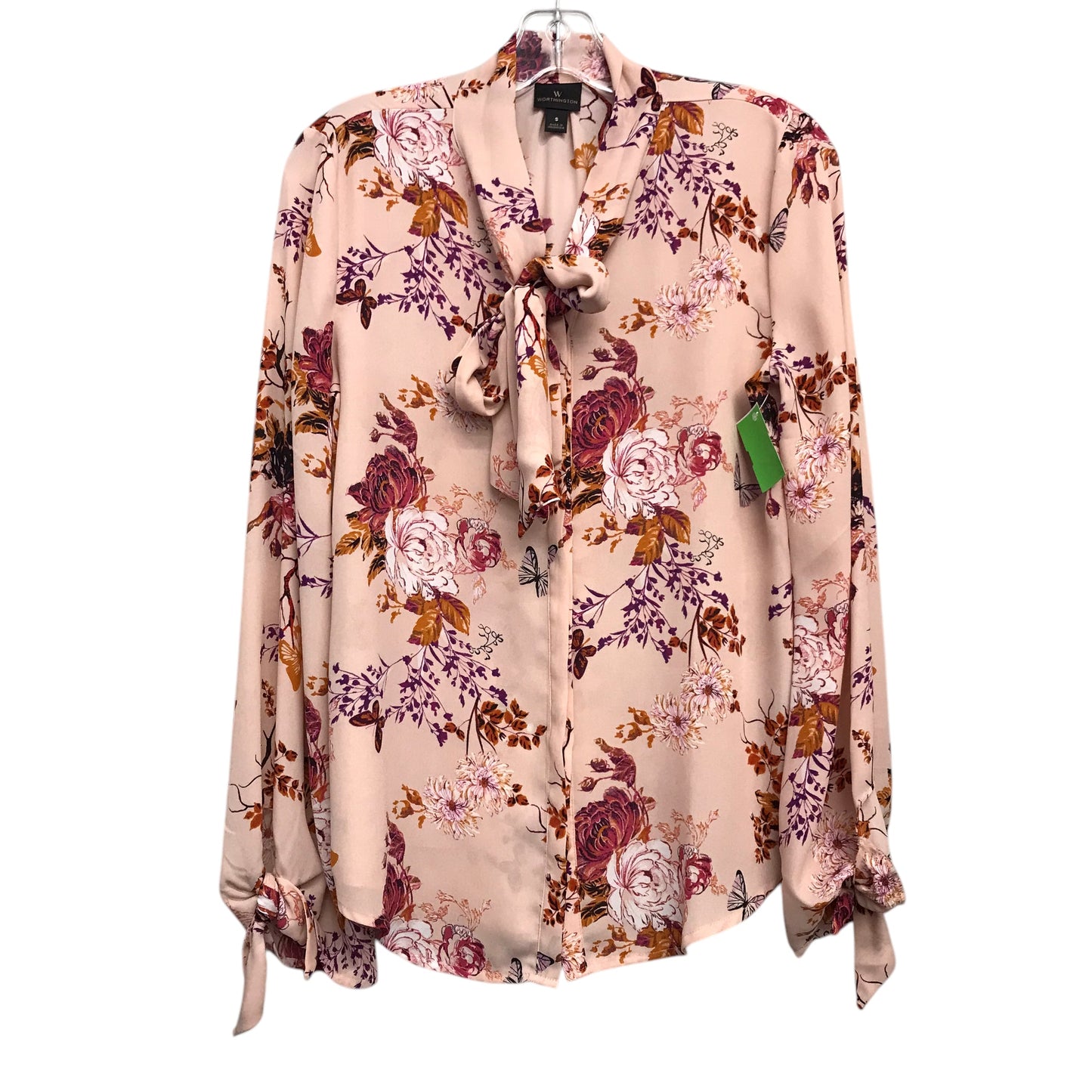 Top Ls By Worthington In Floral Print, Size:S