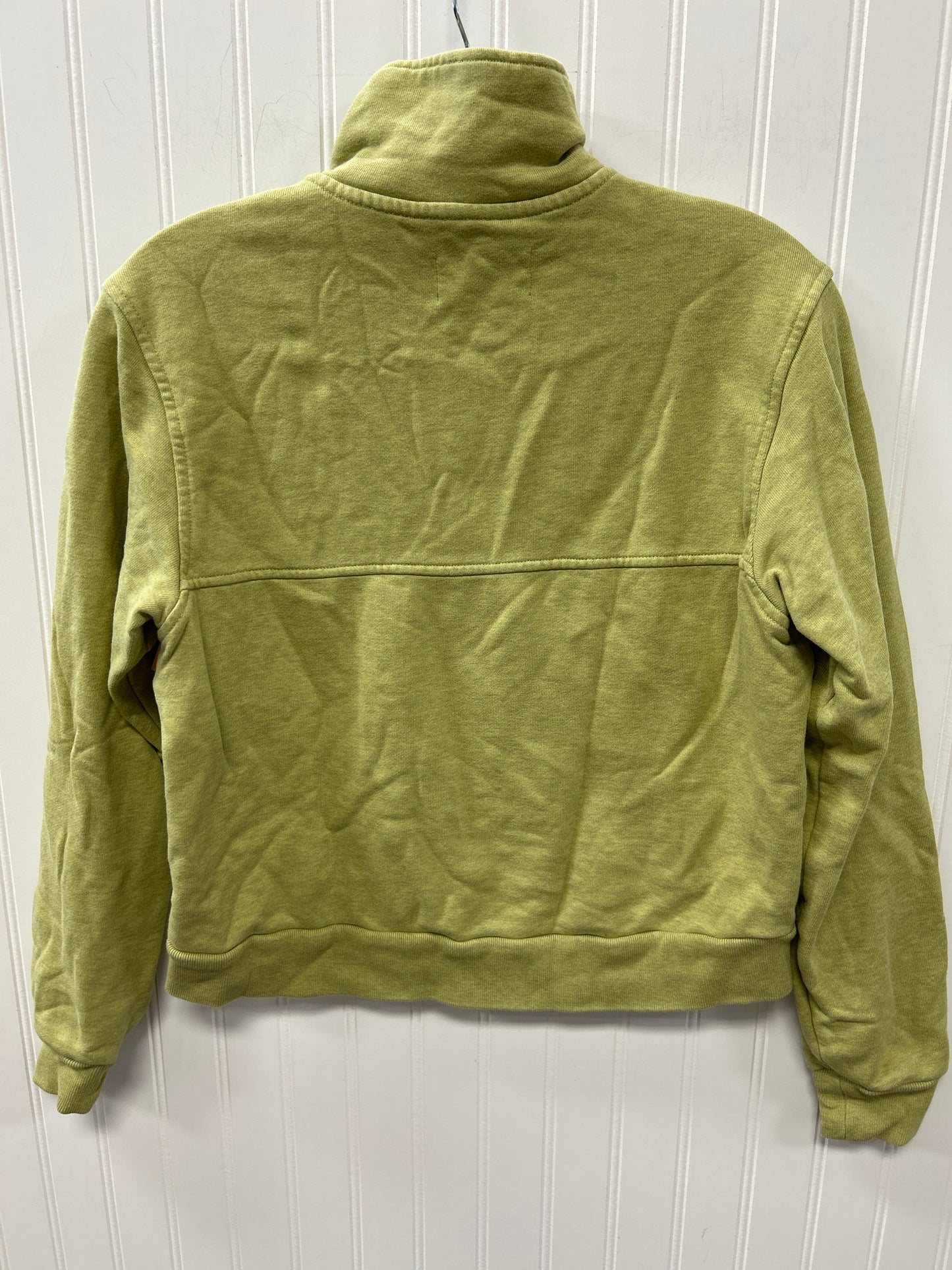 Athletic Top Ls Collar By Everlane In Green, Size:Xs