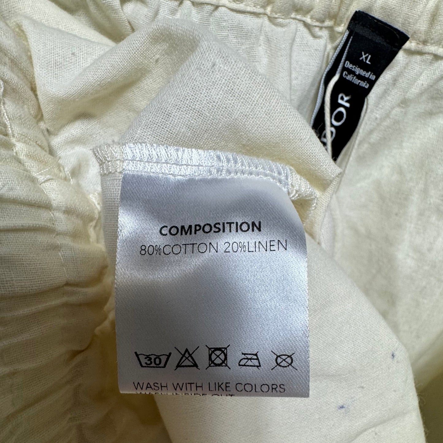 Pants Lounge By Adore In Cream, Size: Xl