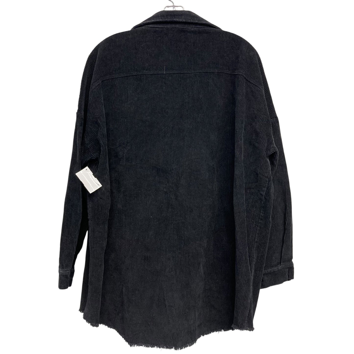 Jacket Shirt By BooHoo In Black, Size:L