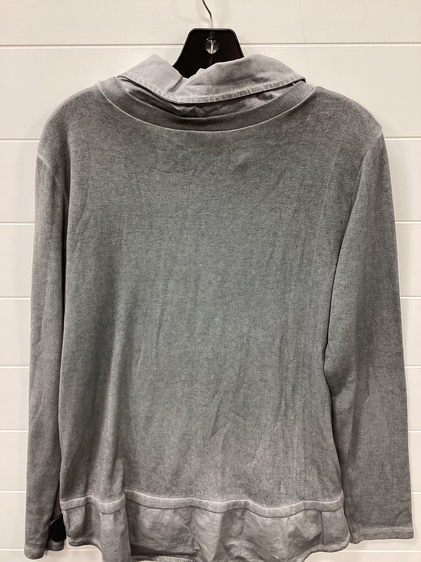 Top Ls By Tempo Paris In Grey, Size:Xl