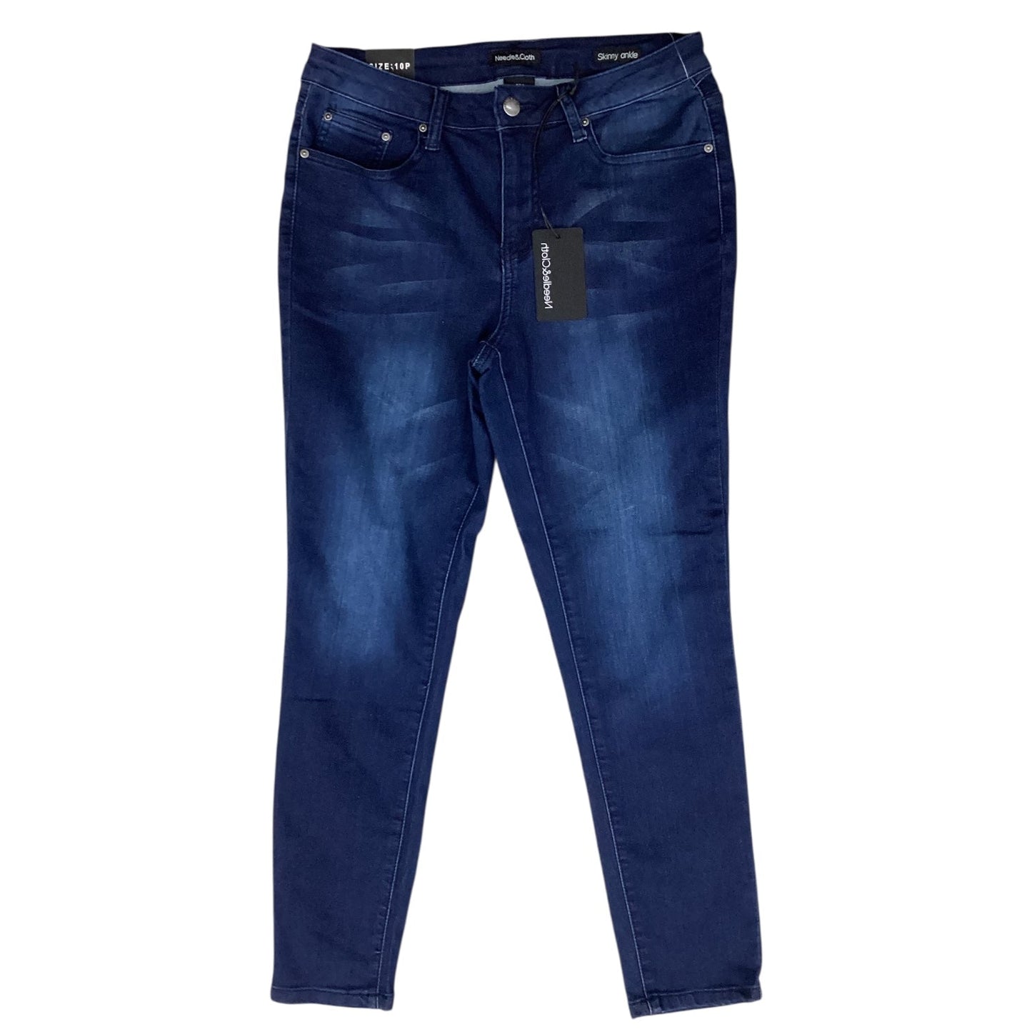 Jeans Skinny By   Clothes Mentor In Blue Denim, Size:10P