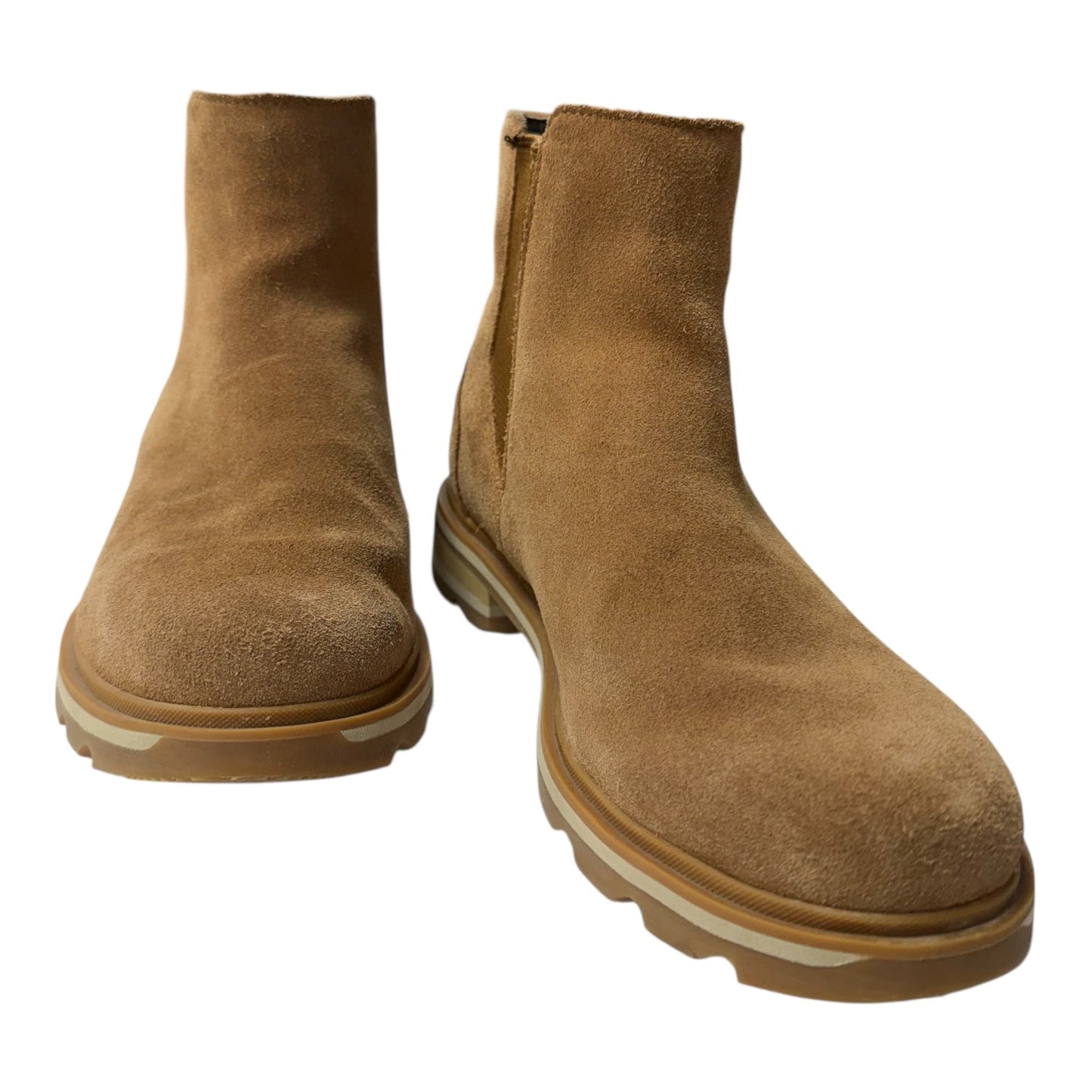 Boots Ankle Flats By Sorel In Tan, Size:9.5