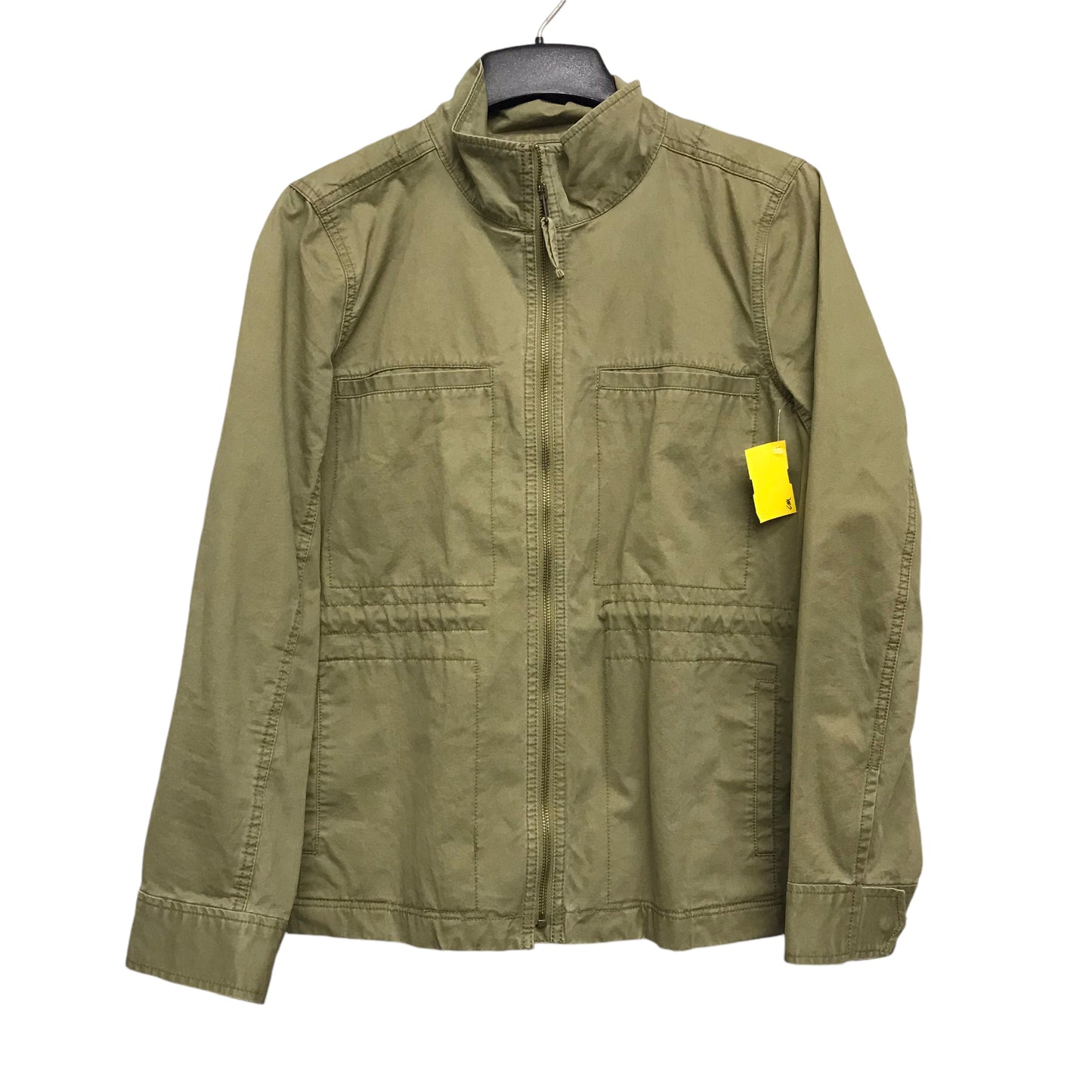 Jacket Utility By J. Crew In Green, Size:L