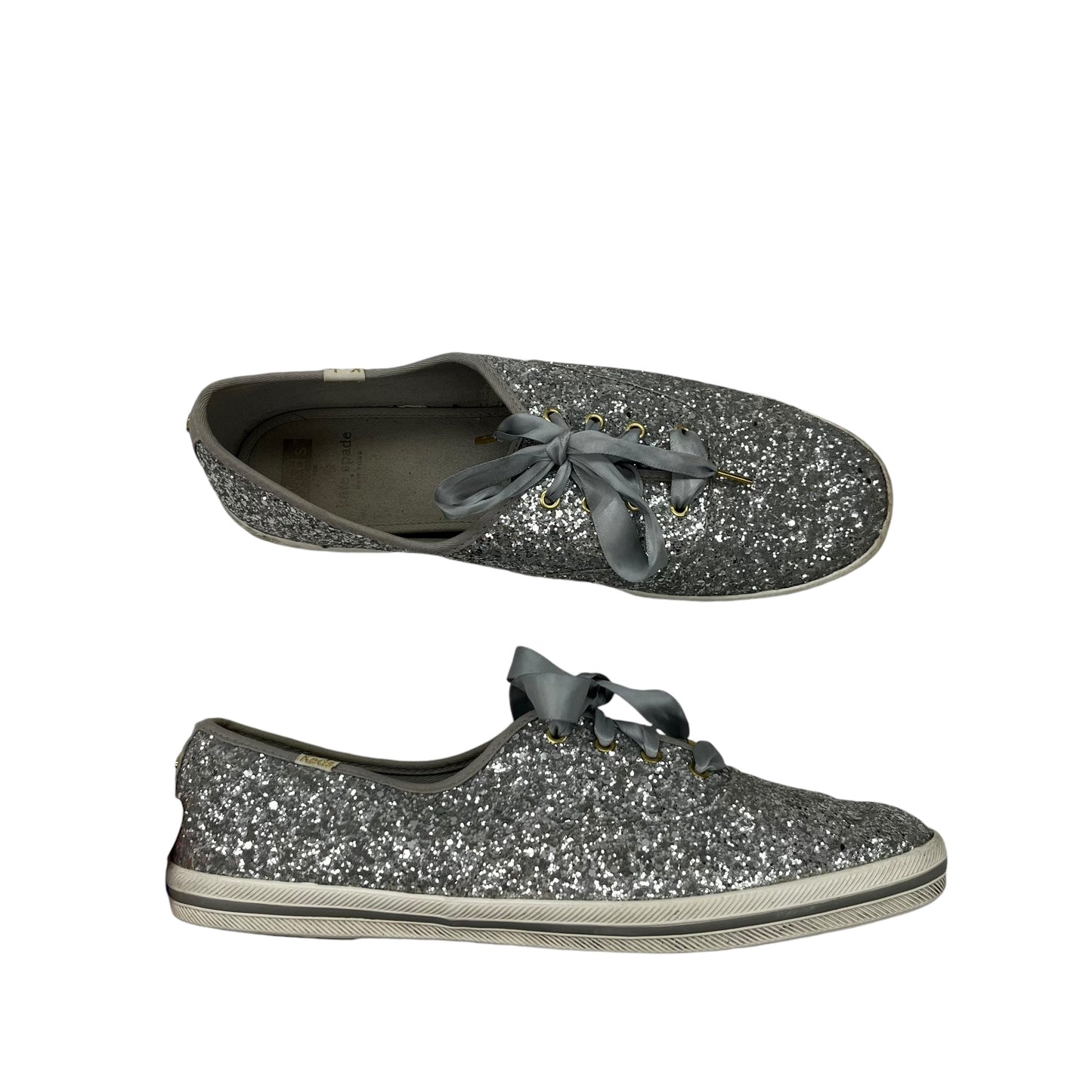 Shoes Designer By Kate Spade In Grey, Size:11