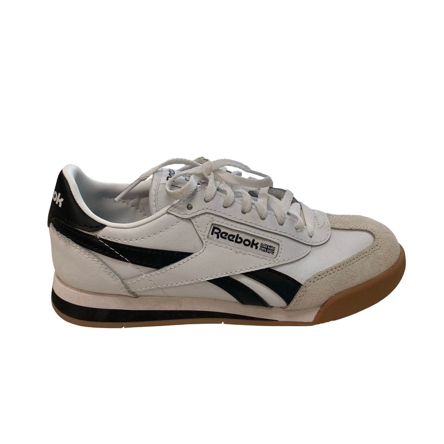 Shoes Athletic By Reebok In Black & White, Size:6