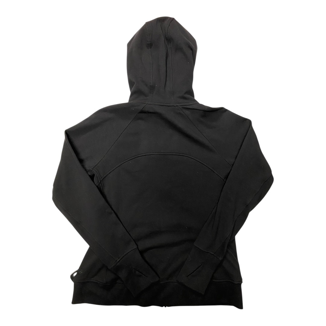 Athletic Sweatshirt Hoodie By Athleta In Black, Size:L