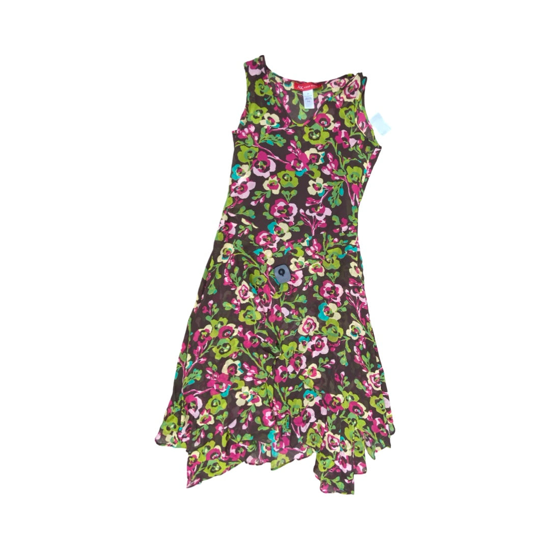 Dress Party Midi By Anne Klein In Floral Print, Size:2P