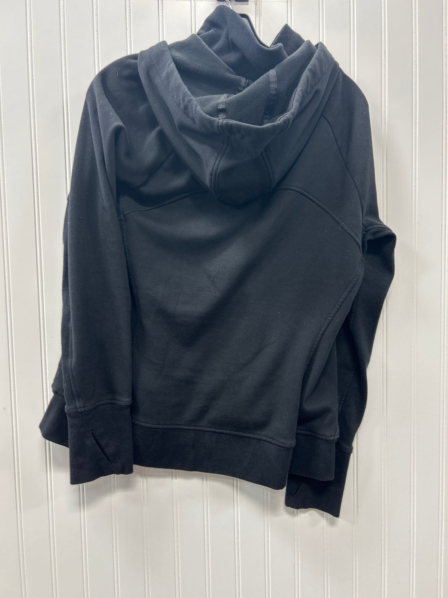 Athletic Jacket By Athleta In Black, Size:L