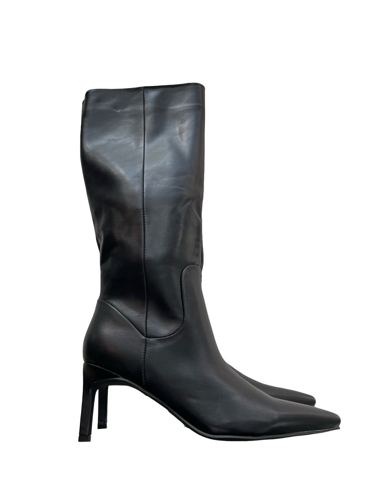 Boots Knee Heels By Bellini In Black, Size:9