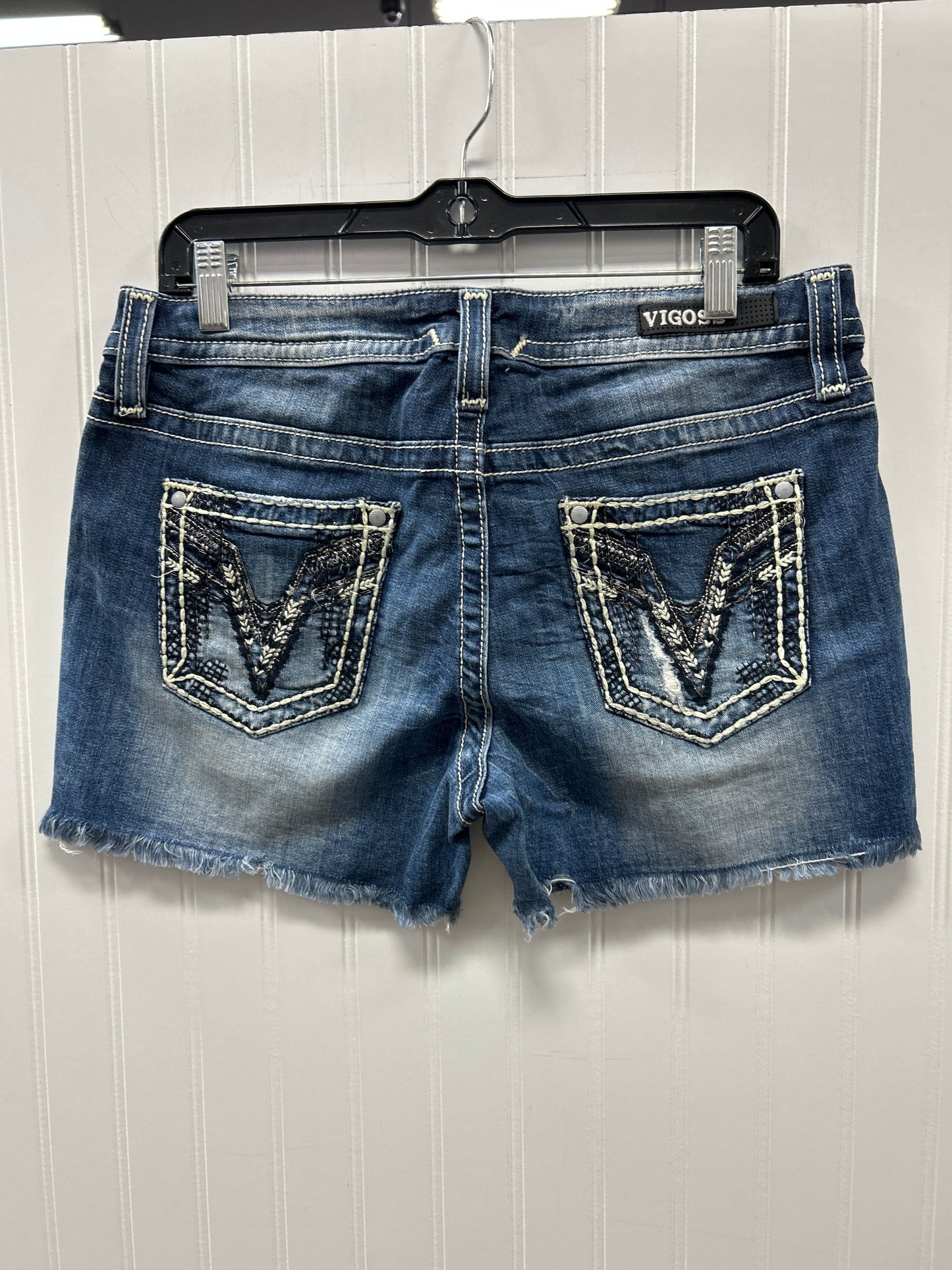 Shorts By Vigoss In Blue Denim, Size:12
