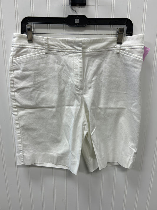 Shorts By Talbots In White, Size:10