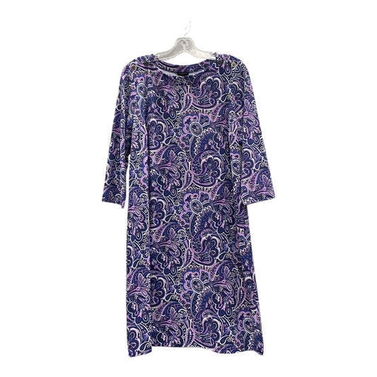 Dress Casual Short By Talbots In Purple, Size:Xlp