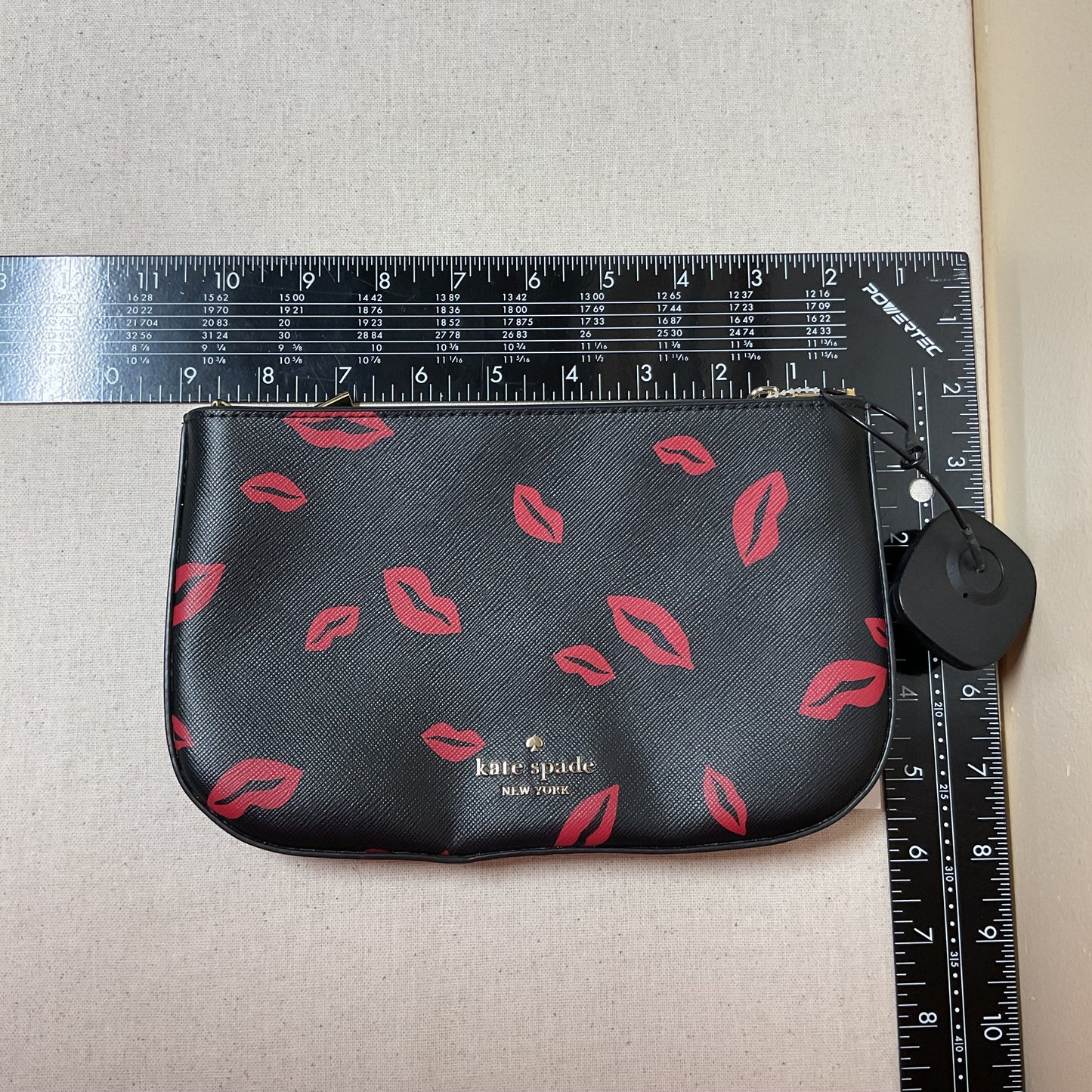 Handbag Designer By Kate Spade In Black & Red, Size:Small