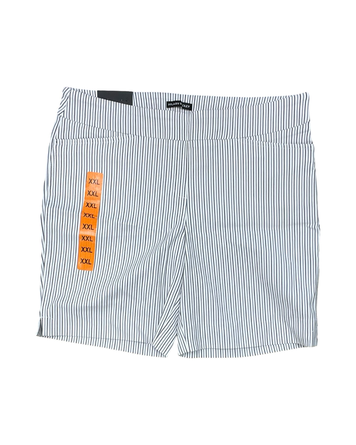 Shorts By Hilary Radley In Black & Cream, Size:XXL