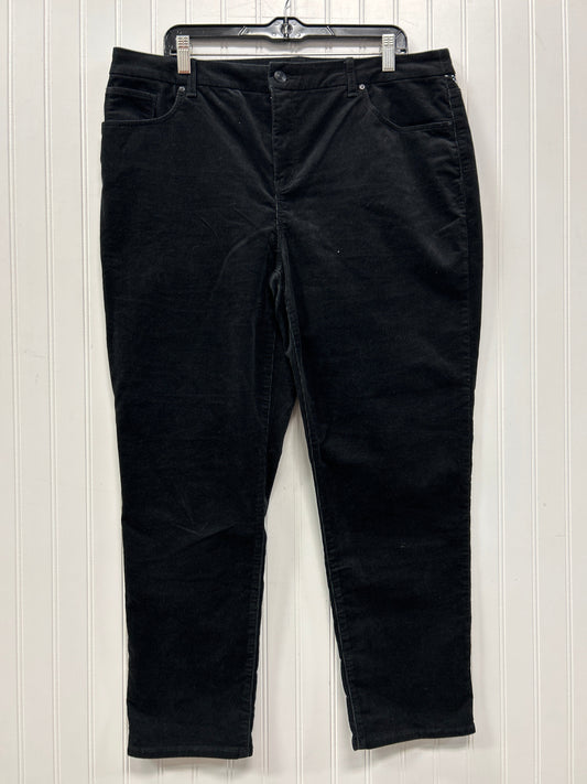 Pants Chinos & Khakis By Chicos In Black, Size:14