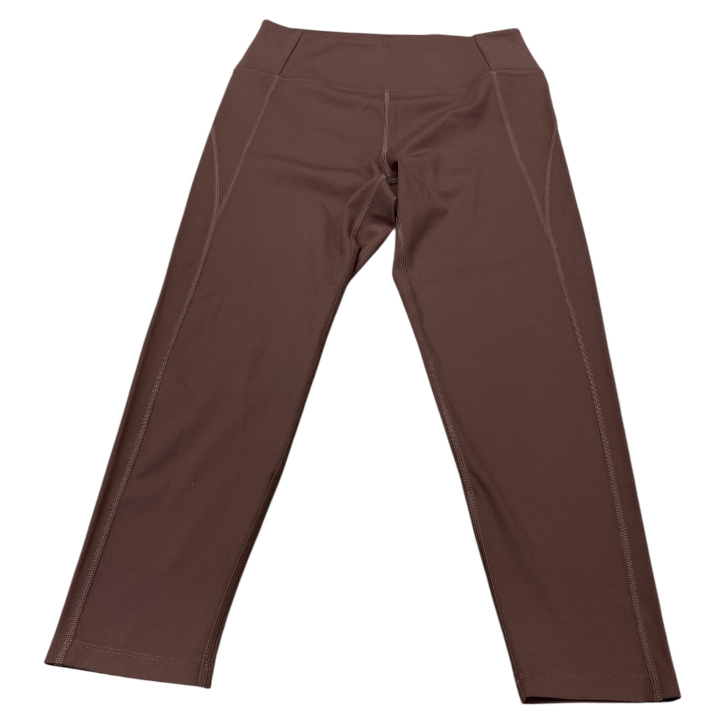 Athletic Leggings By Girlfriend Collective In Brown, Size:Xl
