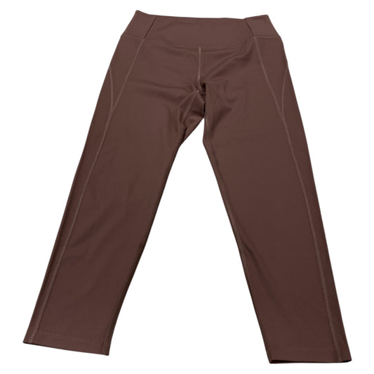 Athletic Leggings By Girlfriend Collective In Brown, Size:Xl