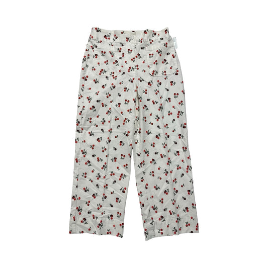 Pants Other By Nicole Miller In Red & White, Size:8