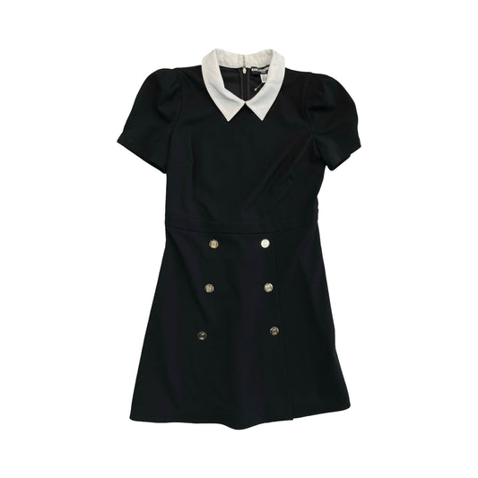 Dress Designer By Karl Lagerfeld In Black & White, Size:10