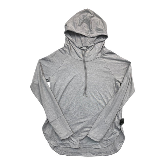 Athletic Top Ls Hoodie By Athleta In Grey, Size:M
