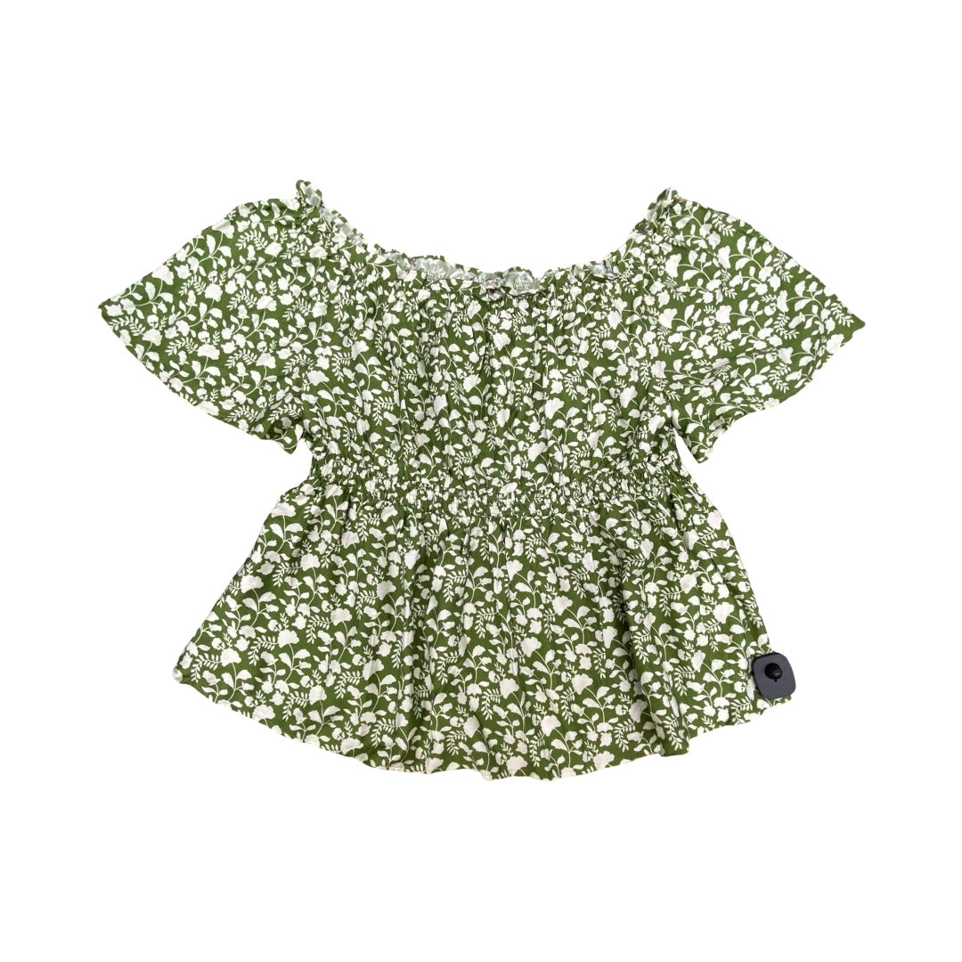 Top Ss By Cmc In Green & White, Size:Xxl