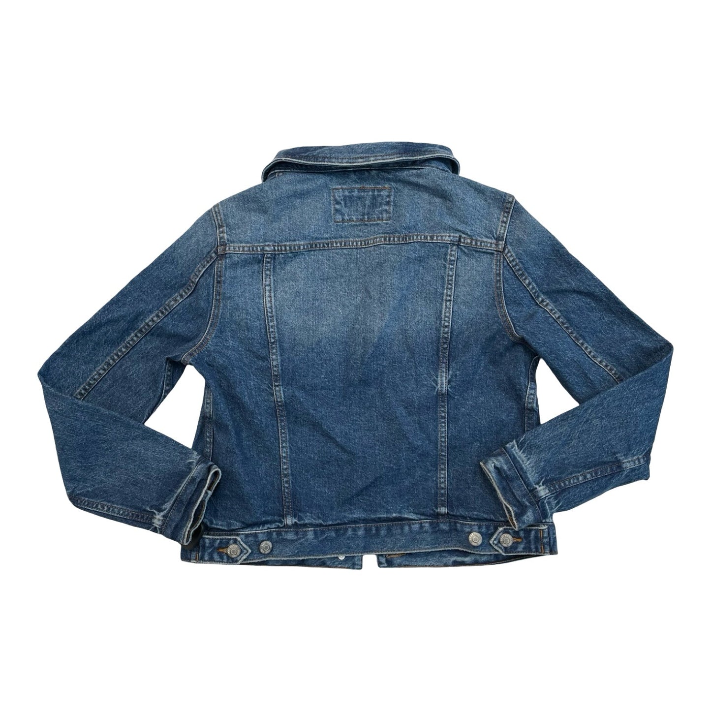 Blazer By Loft In Blue Denim, Size:S