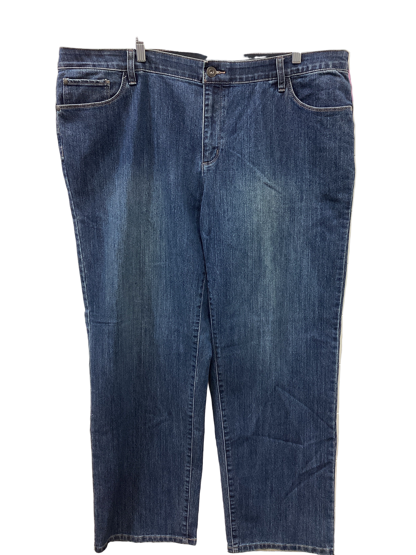 Jeans Boot Cut By Cj Banks In Blue Denim, Size:22