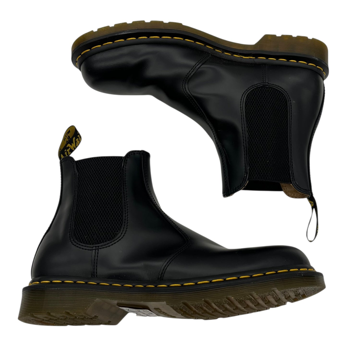 Boots Leather By Dr Martens In Black, Size:10